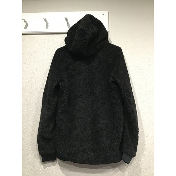 Nike Tech Fleece Sherpa Hoodie Jacket Men's M ICON Black Windrunner AQ2767-010 - Picture 7 of 7